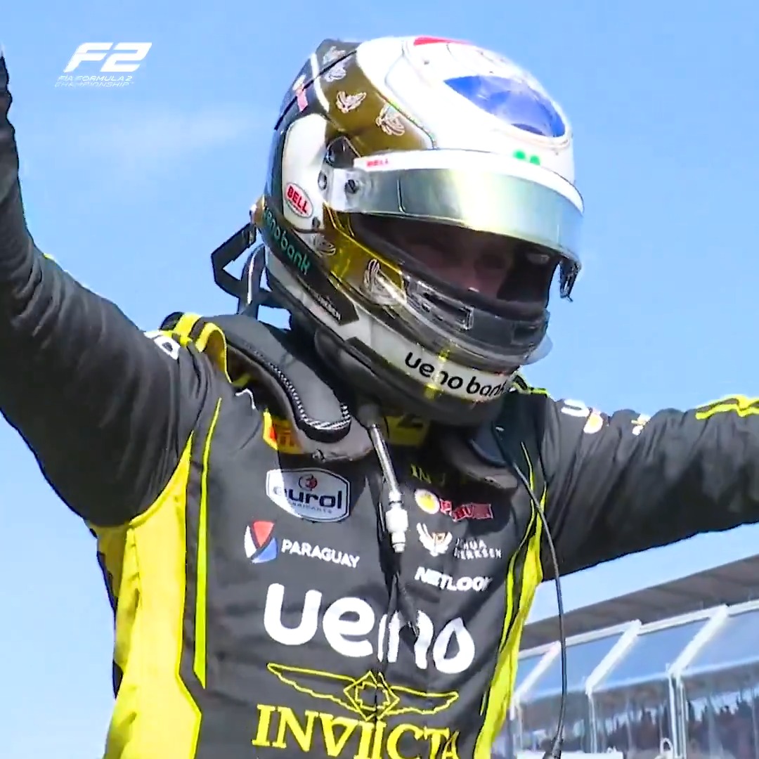"I love Melbourne!" 😁 Joshua Dürksen makes it back-to-back Melbourne Sprint victories after winning in 2025 and now 2026 👊🇵🇾 #F2 #AusGP