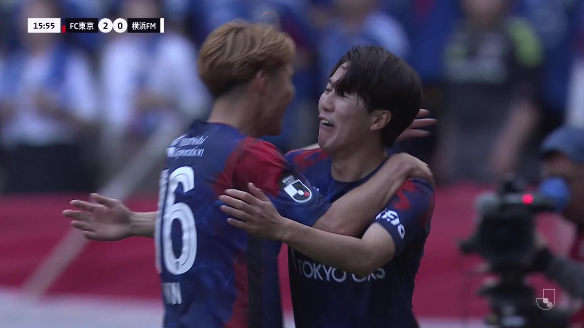 カットインから股抜き👀 佐藤龍之介のゴールでFC東京追加点！ 🎦 ゴール動画 🏆 明治安田Ｊ１百年構想リーグ 地域リーグラウンド 第5節 🆚 FC東京vs横浜FM 🔢 2-0 ⌚️ 16分 ⚽️ 佐藤 龍之介（FC東京) #Ｊリーグ