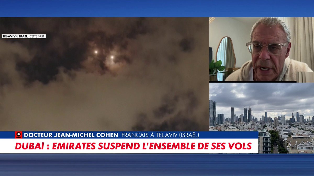 «Les Israéliens sont en colère contre le monde occidental», affirme le Dr Jean-Michel Cohen, vivant à Tel-Aviv et racontant le quotidien des habitants depuis le début de la guerre en Iran, dans #LaMatinaleWE Toute l'info est à retrouver sur