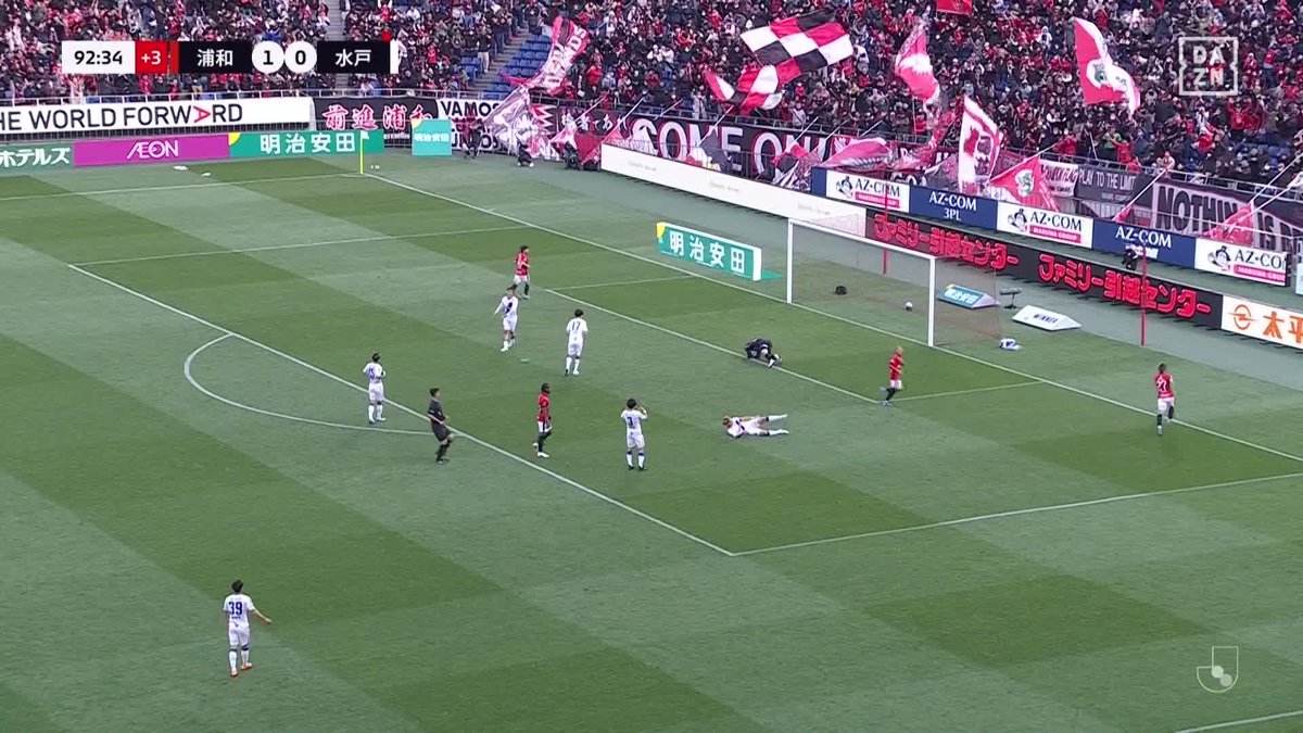 #モーメントブースター でシェアして盛り上がれ! ⚽️ゴール (92:38) 👟照内 利和 🆚浦和レッズ vs 水戸ホーリーホック 📺DAZNでライブ配信中 #DAZN #FanZone マクドナルド #てりたま #瀬戸内レモンタルタルベーコンてりたま
