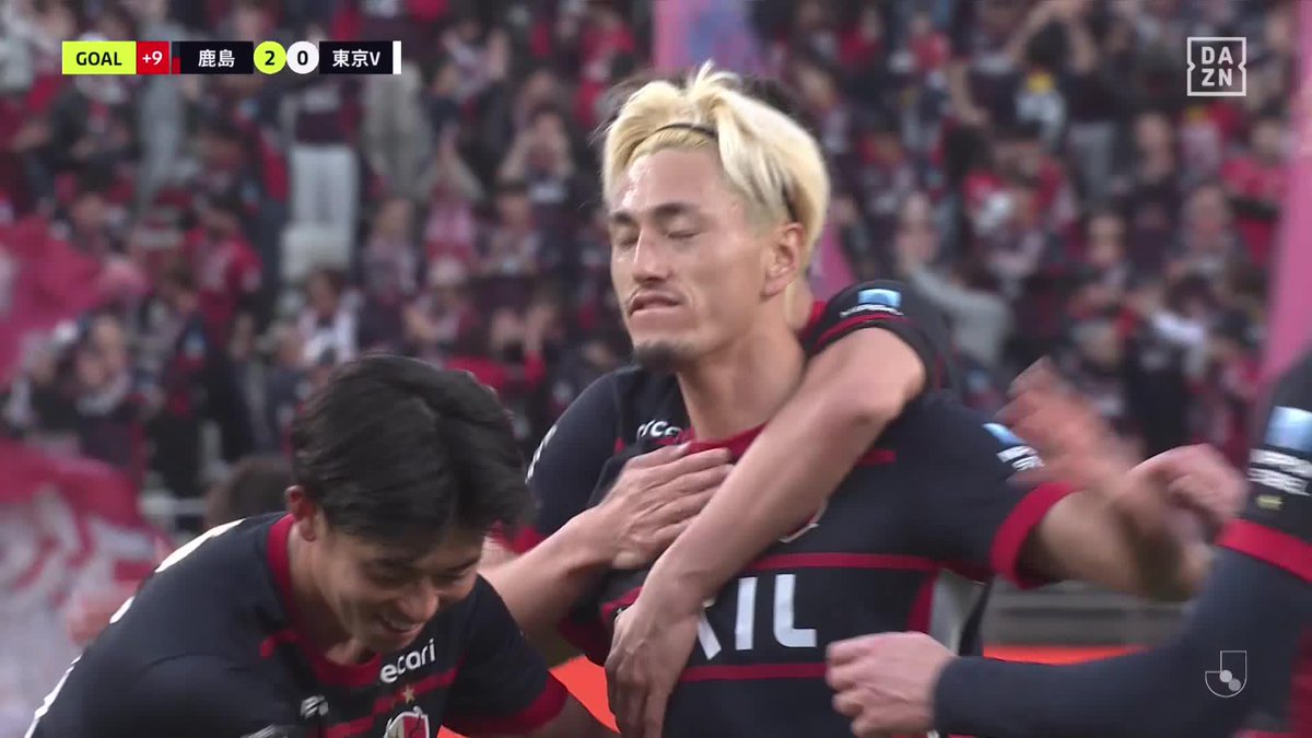 #モーメントブースター でシェアして盛り上がれ!​ ⚽️ゴール (49:38) 👟鈴木 優磨​​ 🆚鹿島アントラーズ vs 東京ヴェルディ ​📺​DAZNでライブ配信中​ #DAZN #FanZone マクドナルド​ #てりたま #瀬戸内レモンタルタルベーコンてりたま