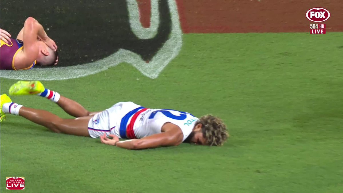 Is Harris Andrews in hot water for this? 🤔 📺 Watch #AFLLionsDogs on ch.504 or stream on Kayo: ✍️ BLOG 🔢 MATCH CENTRE