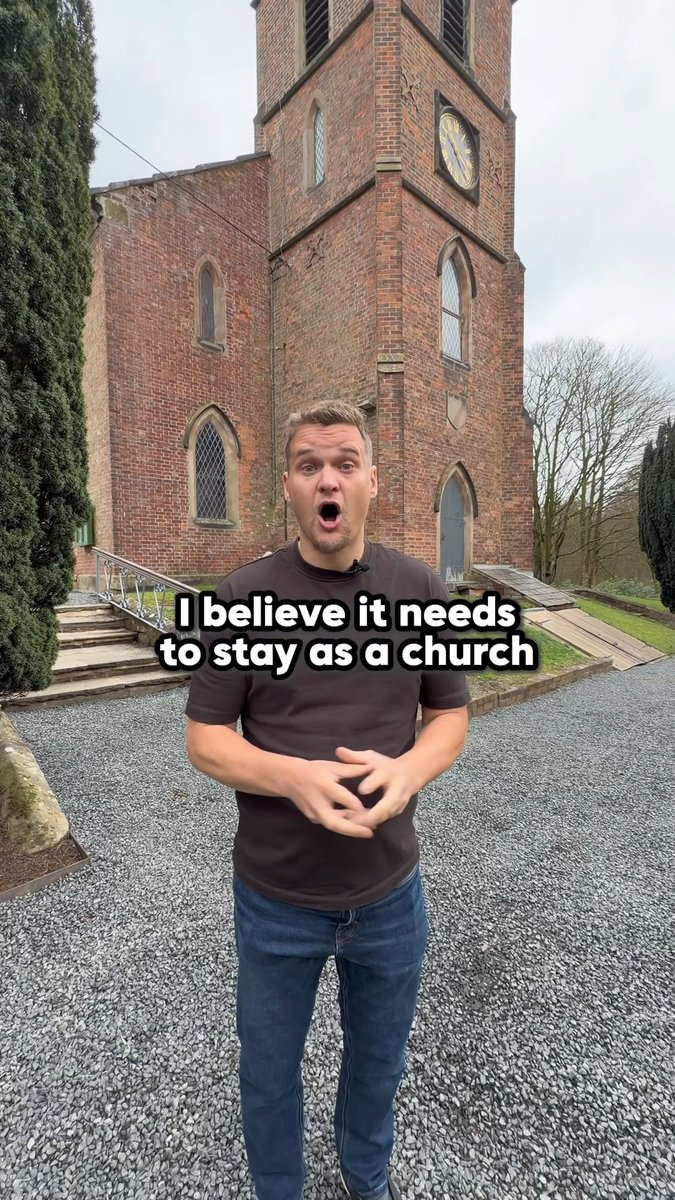 I want to buy churches like this one that is shutting down all across the UK. Do you think this is a good idea? Would you guys support this? #property #propertyinvestor #developer #church #christian