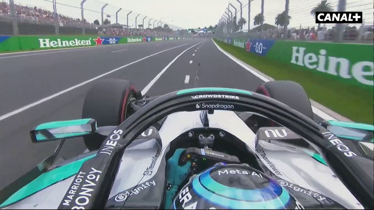 1.18.518 : embarquez avec Russell pour la première pole de la saison ! 🇦🇺 #AusGP #F1