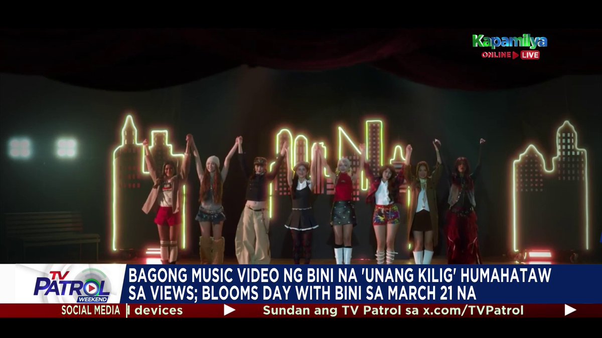Kinikilig na ba ang lahat? Patuloy ang pagsipa ng views ng bagong music video ng BINI na "Unang Kilig." Excited naman ang Aces of P-pop BGYO sa nakatakda nilang performance sa Japan.