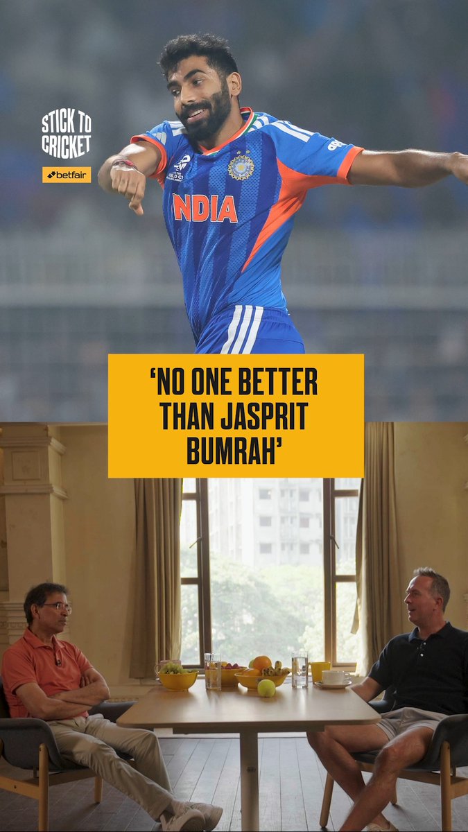“He’s the best bowler I’ve ever seen!” 😳 Praise of the highest order for Jasprit Bumrah! Harsha Bhogle