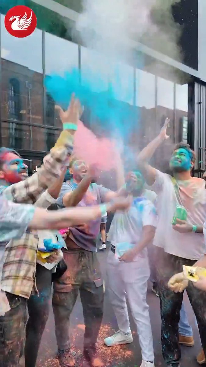 A huge event transformed Boxpark Liverpool into a sea of colour