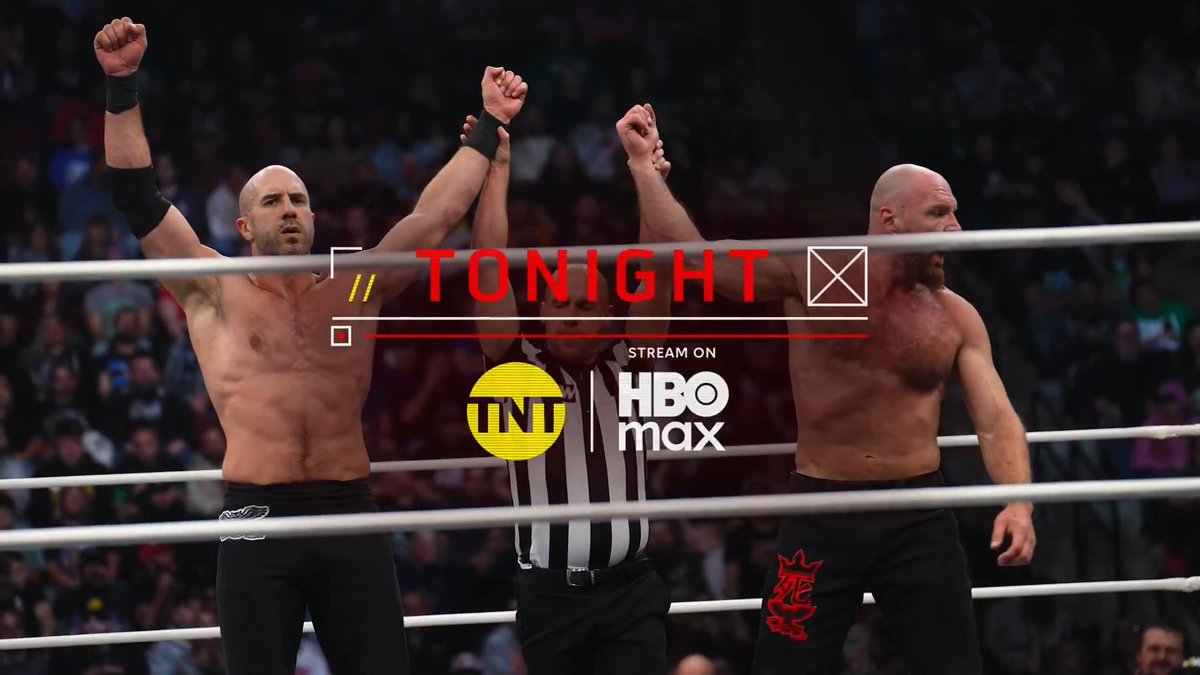 TONIGHT! With just over ONE WEEK until #AEWRevolution, you don't want to miss Saturday Night #AEWCollision! The action begins LIVE at 8/7c on @TNTDrama + @SportsOnMAX, TONIGHT!