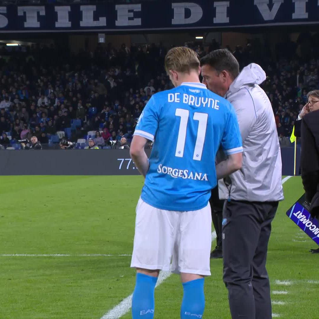 O retorno de Kevin De Bruyne, para delírio do Diego Maradona.