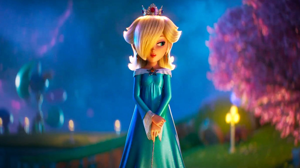 Rosalina's powers shine in this new teaser for #TheSuperMarioGalaxyMovie. In theaters April 1.