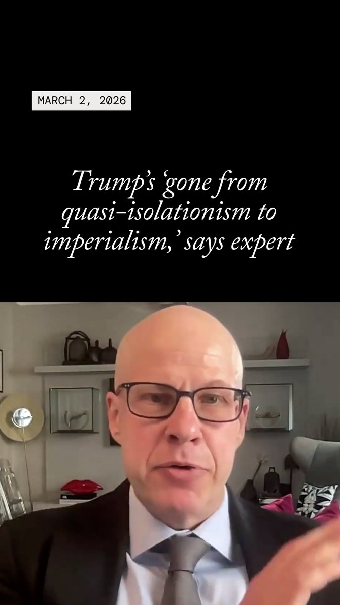 “Trump’s foreign policy is all over the place because he’s gone from quasi-isolationism to imperialism, and he has gone from attacking nation-building, attacking American military interventions, to engaging them at a hyper-kinetic level,” says Max Boot 🇺🇦🇺🇸, CFR national security expert. “Maybe he’ll be vindicated, but he’s really taking [Iran] on all by himself. He is taking a massive gamble, and he’s taking complete responsibility because he’s not trying to share it with Congress, with the American people, with U.S. allies, with anybody. It’s all on him.” Watch more: