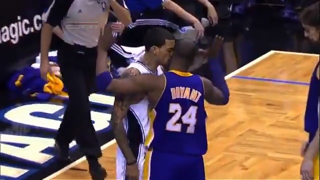 16 YEARS AGO TODAY 🐍 Besides trying to make Kobe flinch, Matt Barnes got in Kobe's face twice earlier in the game 🤣Jeff Van Gundy's comments at the end