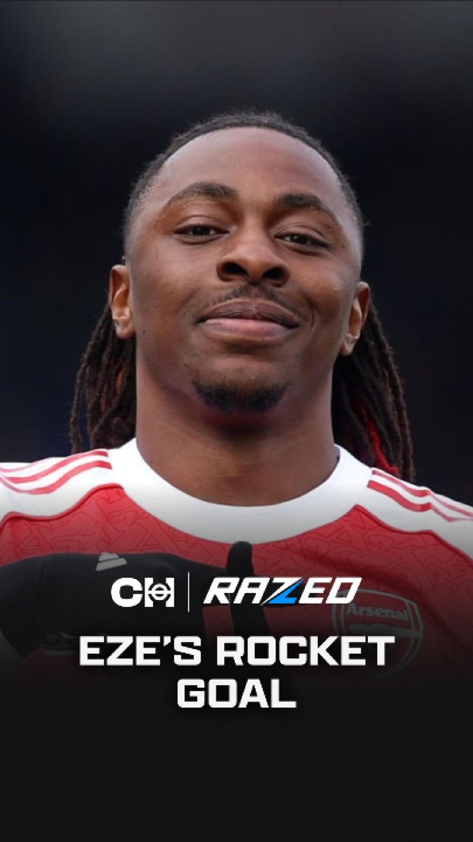Things we’d like to see more from Eberechi Eze. What a goal that is. 🚀