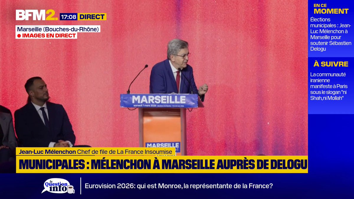 Jean-Luc Mélenchon à Olivier Faure: "Tu ne vaux pas un clou comme stratège" #BFM2