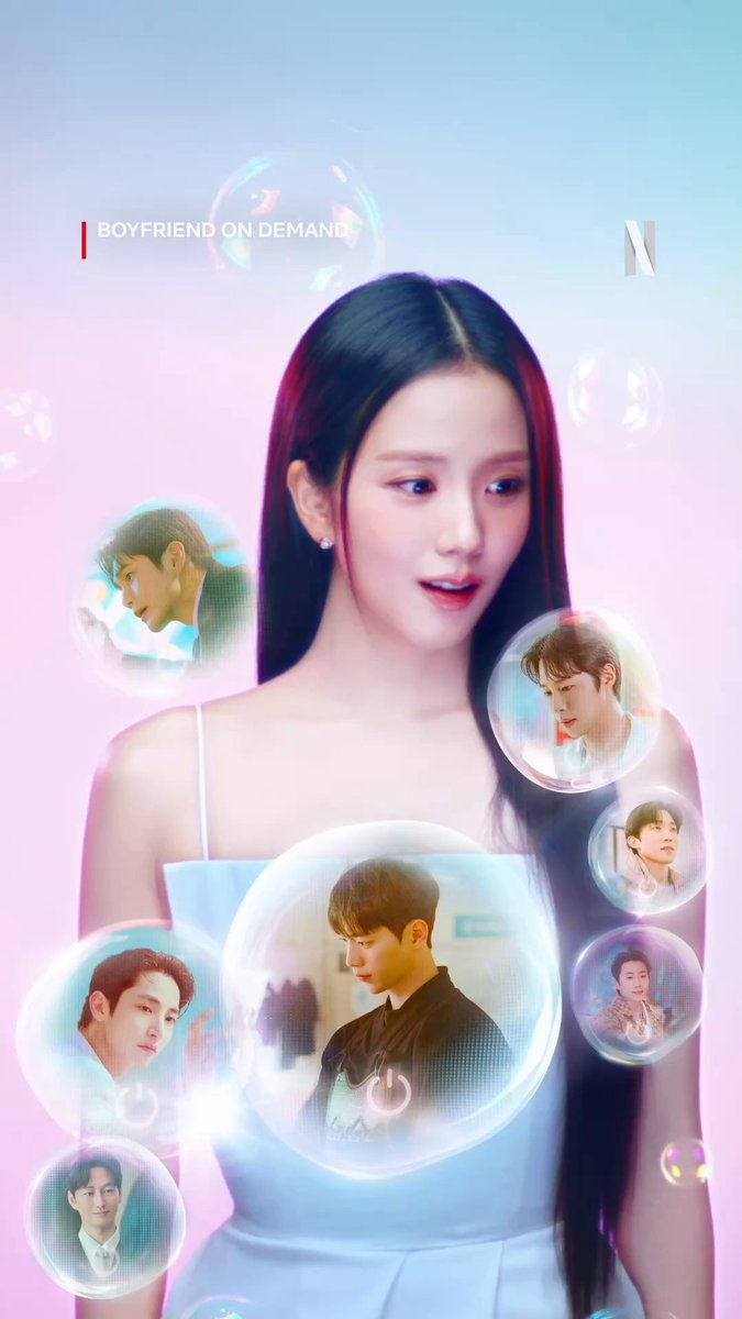 hi jisoo 🫧 hi boyfriends 🫧 BOYFRIEND ON DEMAND IS NOW ON NETFLIX!