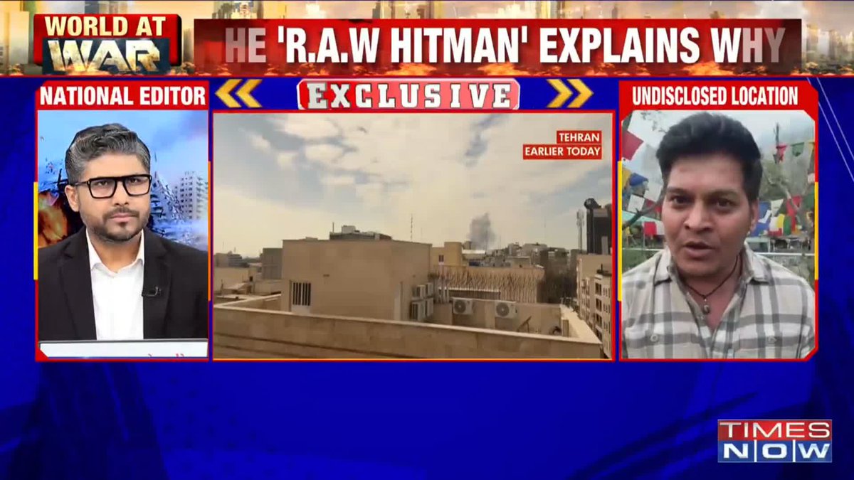 Times Now Exclusive Only 2 or 3 people in Iran would know that Ali Khamenei is safe...: Lucky Bisht, Ex-Indian Spy, in conversation with Pranesh Kumar Roy