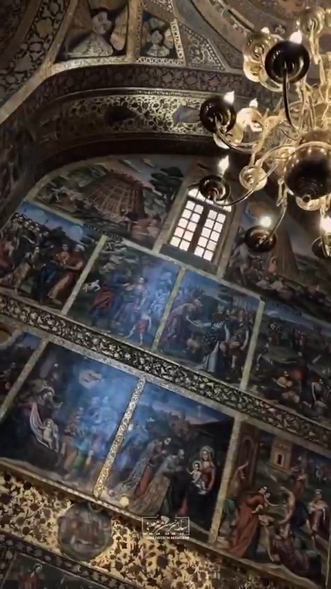This is the most beautiful church in Iran. Vank Cathedral, a 400 year-old Armenian Cathedral in Isfahan, is an example of Armenian heritage preserved in the heart of historic Persia.