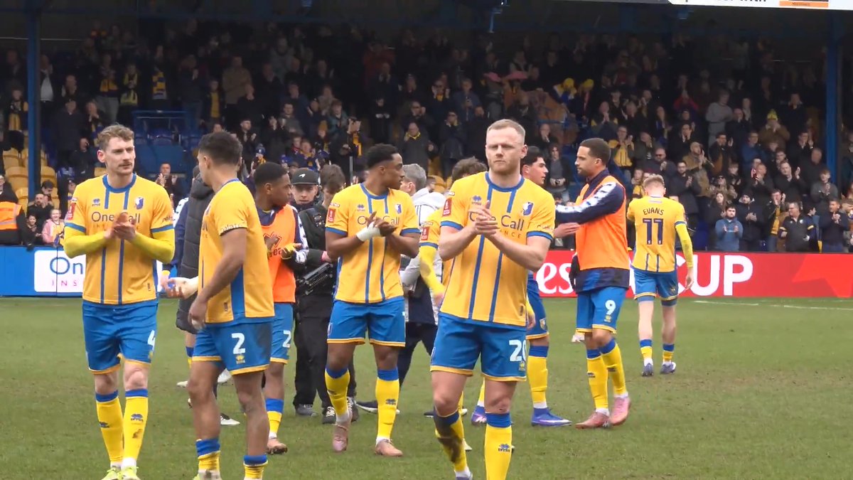 A special FA Cup afternoon at One Call Stadium 🦌