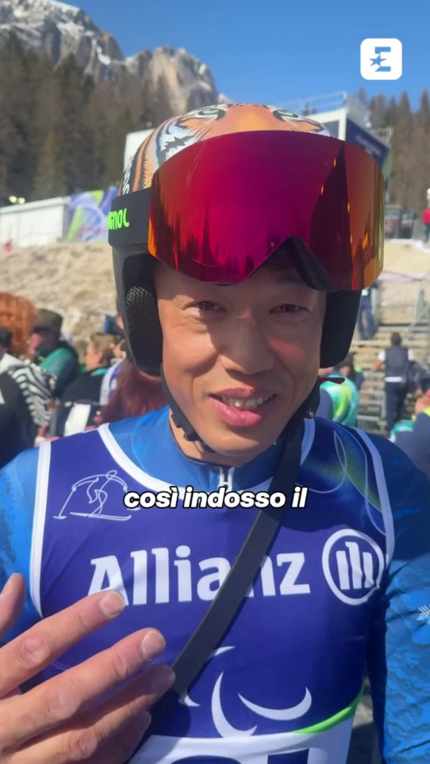 ‘Federica dammi un po’ dei tuoi poteri’ 🥹🐯🇯🇵 Koike Gakuta, sciatore paralimpico giapponese, usa lo stesso casco di Federica Brignone proprio in onore della nostra tigre Azzurra 💙 Il suo esempio è davvero ispirazione per gli atleti provenienti da ogni parte del mondo 🫶🏻 #Paralympics #MilanoCortina2026 #Paralimpiadi #Brignone