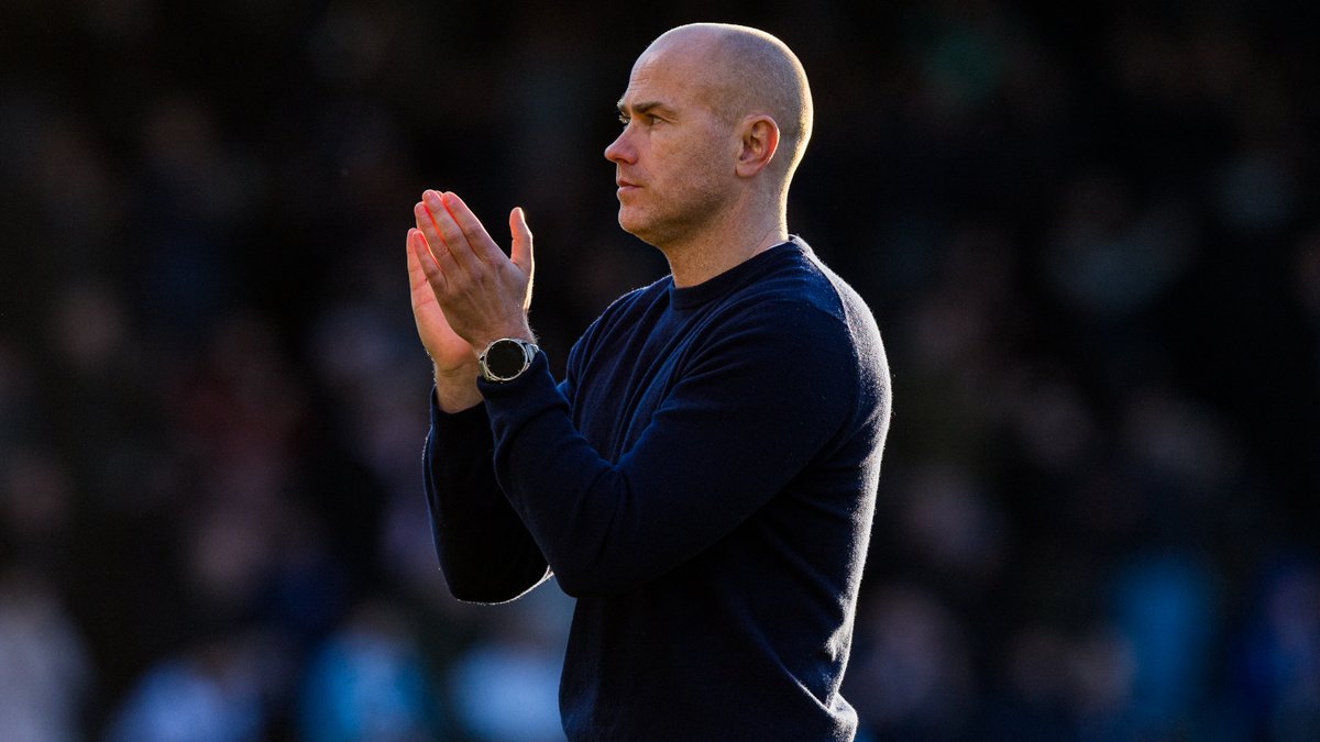 The manager's reaction to today's defeat.