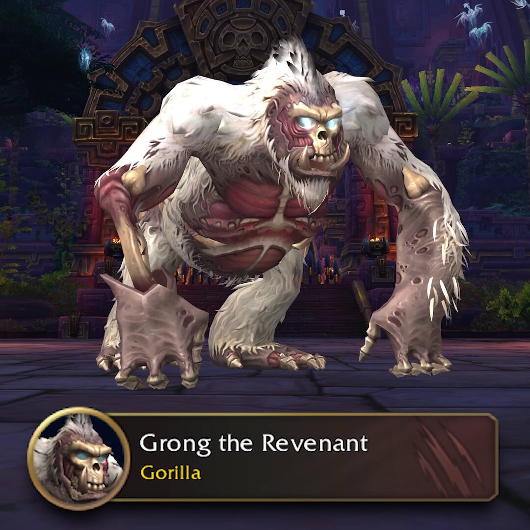How-to Tame Grong the Revenant Hunter Pet in World of Warcraft! #worldofwarcraft Horde can tame the non-undead one. Check out the guide below 👇