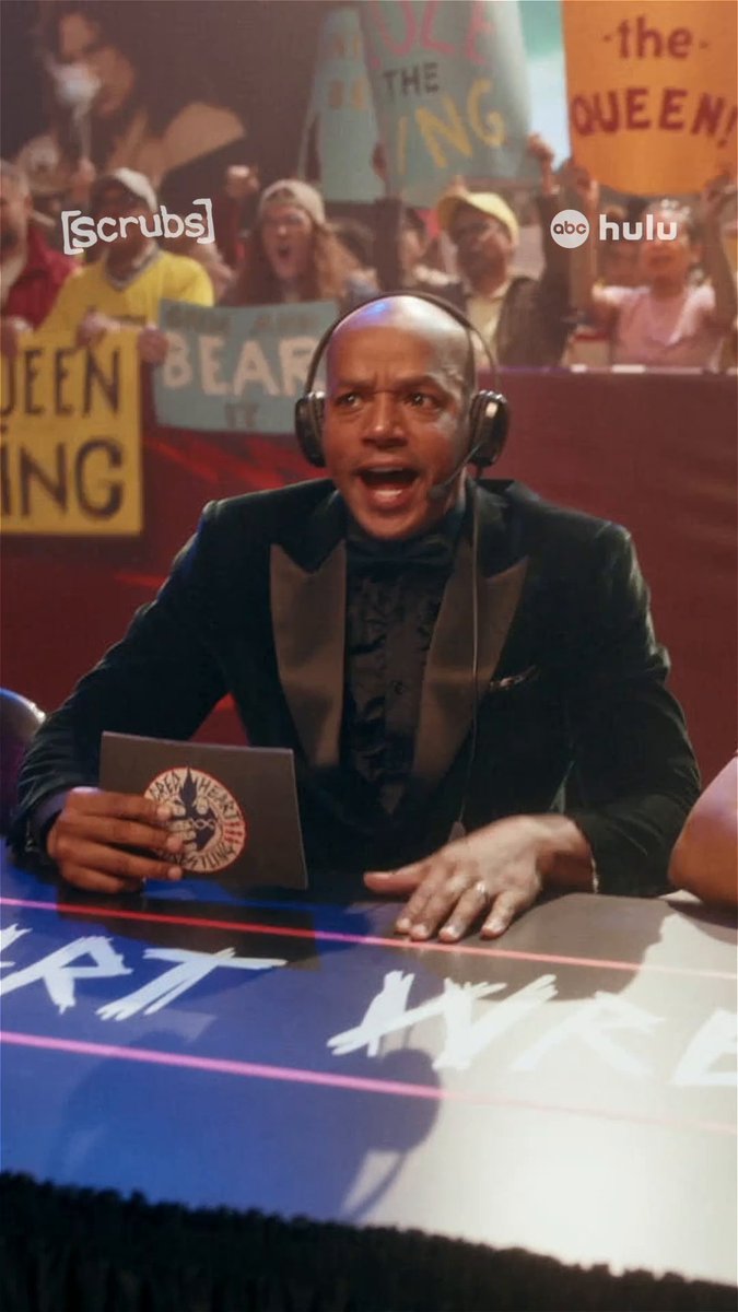 I guess you can say Scrubs is a total knockout. Stream now on Hulu and watch Wednesdays on ABC!