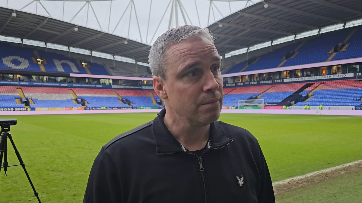 Michael Duff's Bolton Wanderers reaction