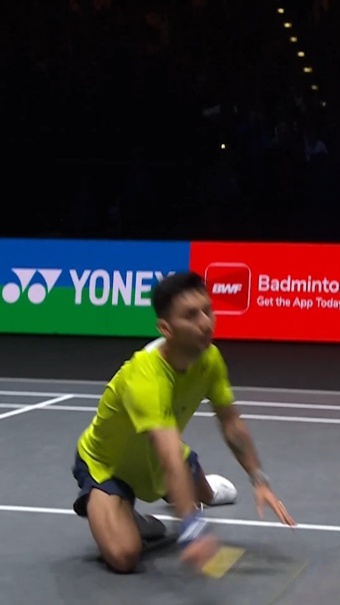 This rally. No words. India’s new badminton sensation Lakshya Sen is in the #AllEngland2026 finals.