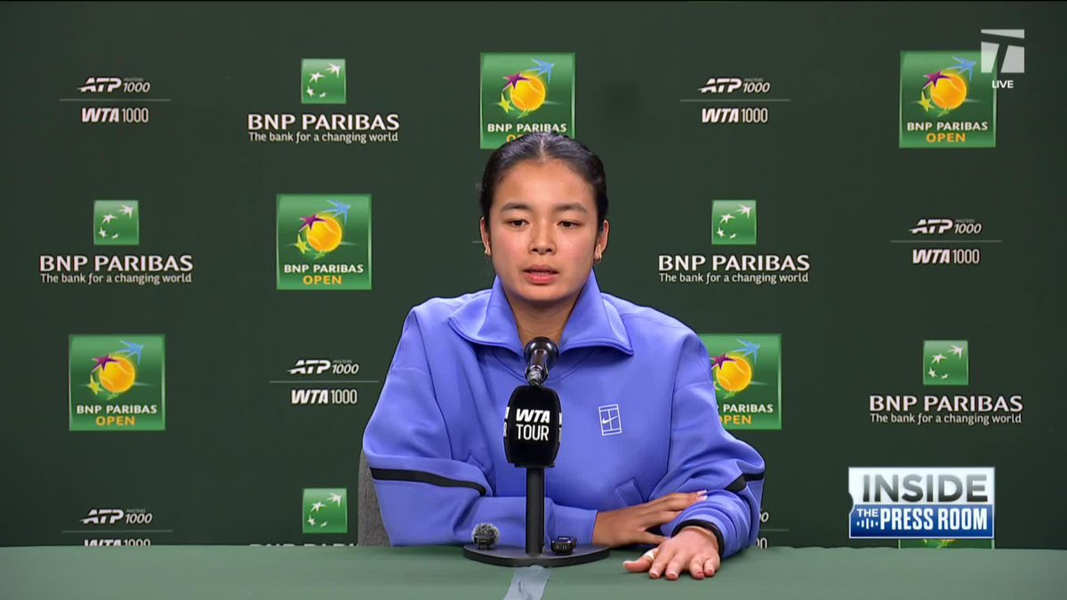 What a win in her Indian Wells debut 🔥 Who's your pick for Eala vs. Gauff? 🤔 #tennisparadise