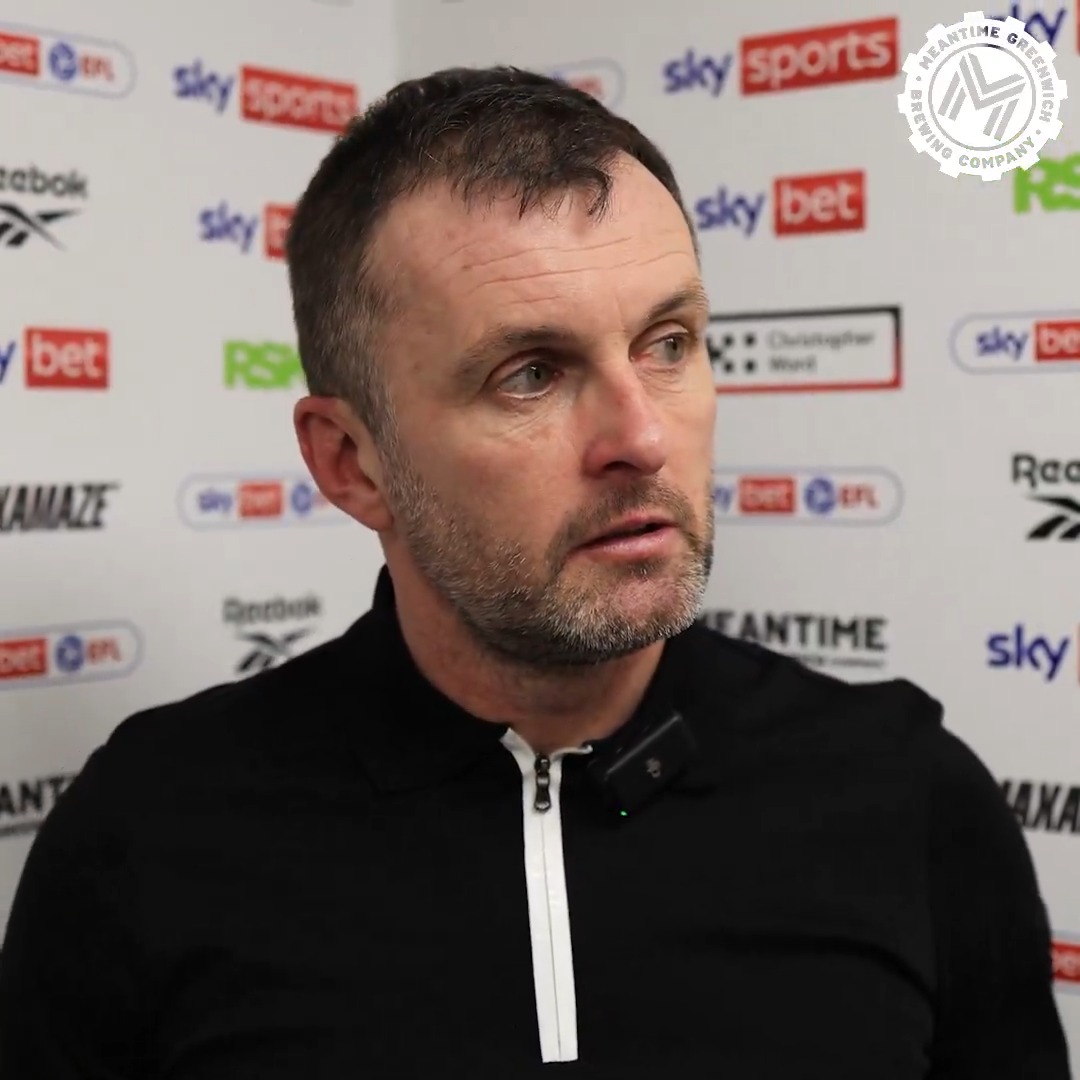 'I'm really proud of the team.' ❤️ Nathan Jones reacts to our victory against Birmingham City 🗣️ #cafc