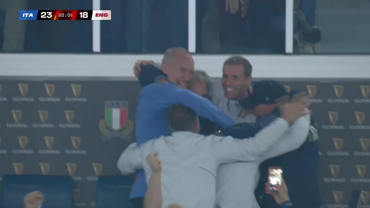 🇮🇹 HISTORIQUE ! Les scènes de joie au Stadio Olimpico 🤩 ➡️ Suivez le match en direct sur TF1 📺 #GreatnessM6N #Since1883 #ITAENG