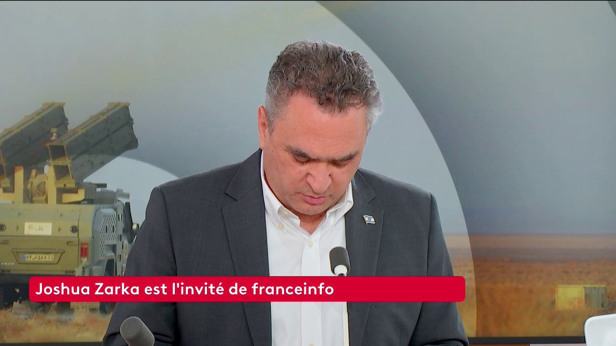 🔴🗣️ Alarme annonçant des missiles en Isräel : "Ce sont des missiles qui devraient tomber près de là où mes enfants vivent", confie Joshua Zarka, ambassadeur d'Israël en France Jeanne Baron #ToutEstPolitique #canal16