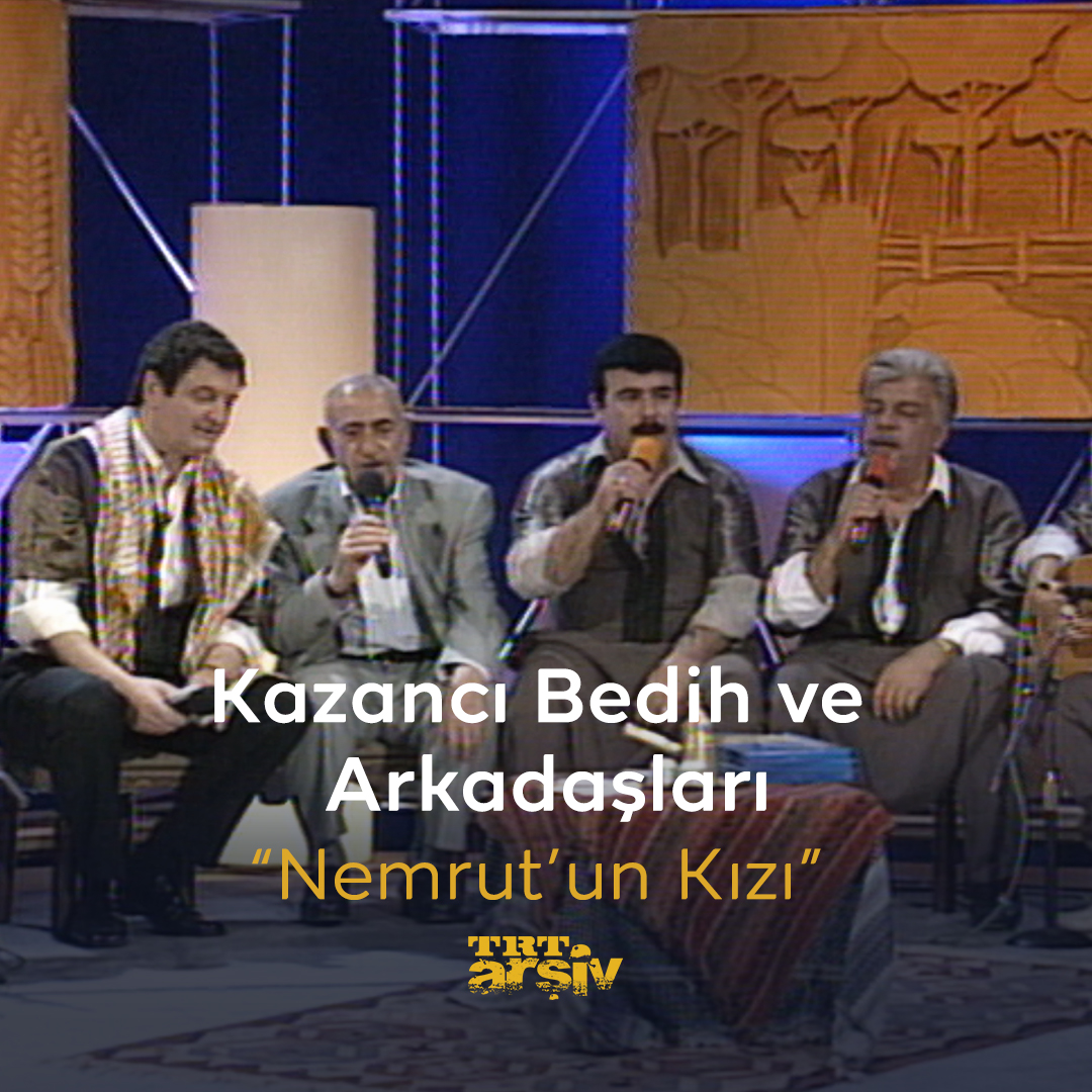 Kazancı Bedih ve Arkadaşları, “Nemrut’un Kızı”nı seslendirerek bizi Urfa gecelerine götürüyor. :notes: #KazımÇiriş #AbdullahUyanık #NaciYoluk #BedriAyseli