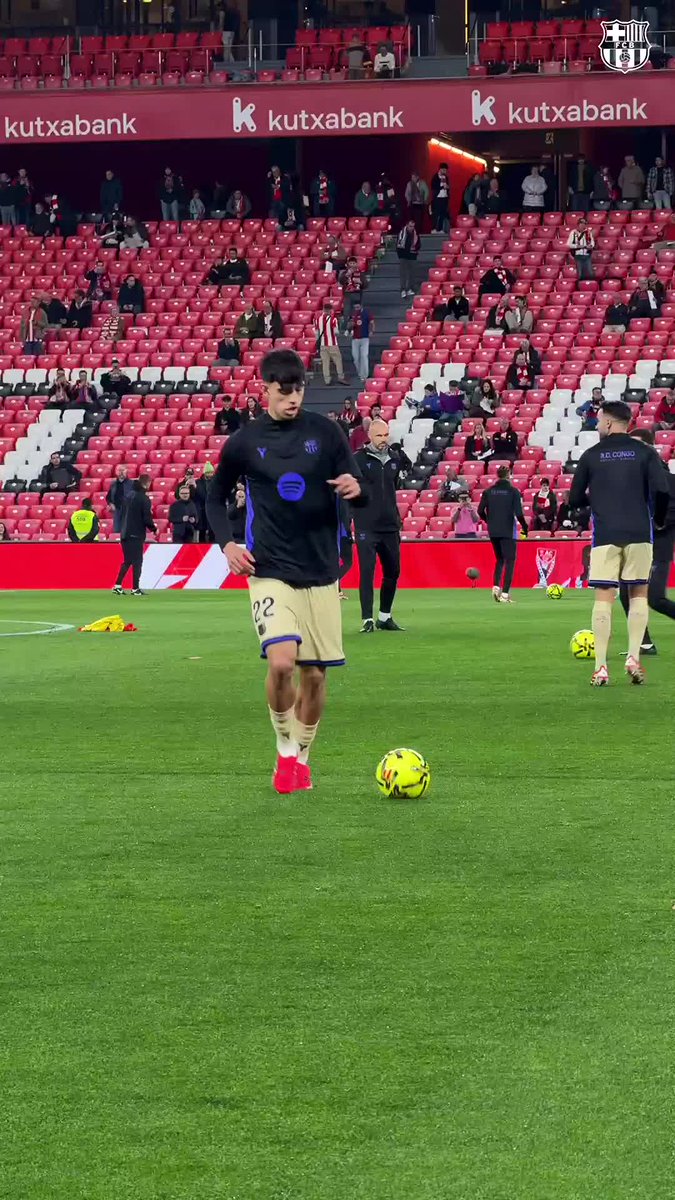 10 minutes to kick-off.