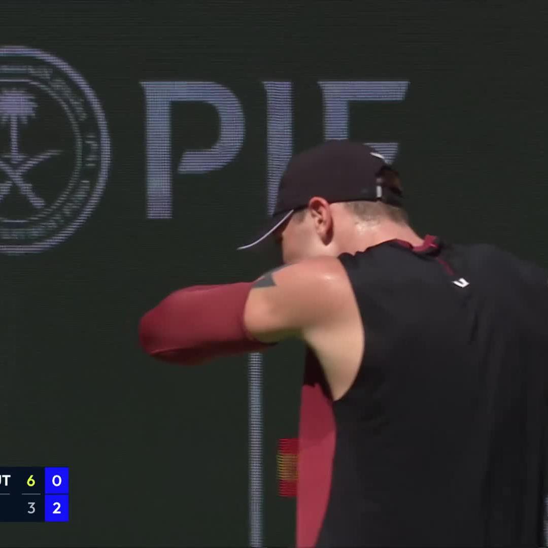 The PERFECT game 🙌 jack draper with FOUR winners in a row to seal the break 💣 #TennisParadise