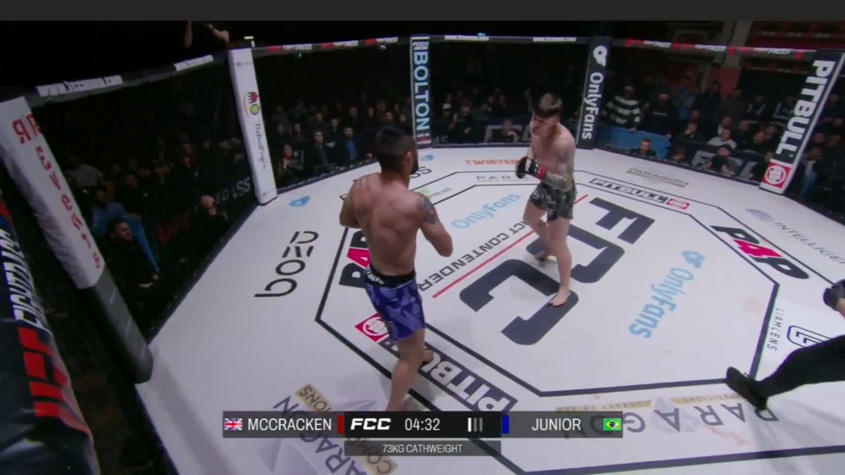 LIAM MCCRACKEN GETS IT DONE IN UNDER ONE MINUTE This guy is a problem 😳😳 #FCC45