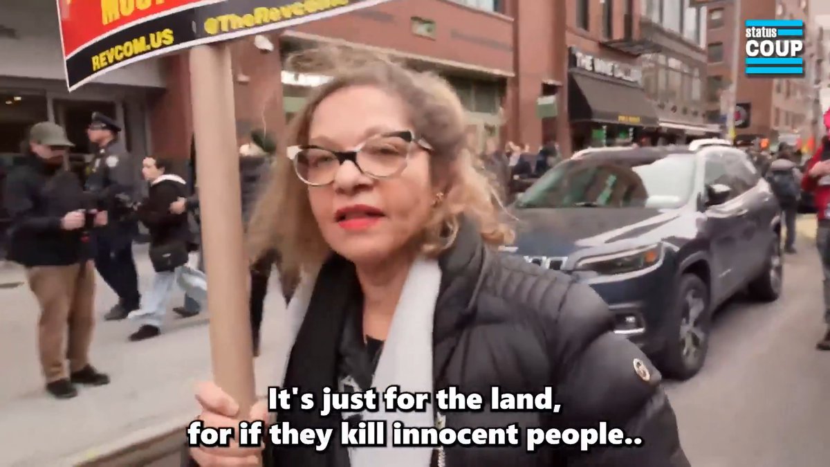 🚨"It's for the oil, for profit, for gas, for everything. They have nothing to do with Democracy! It's just money money, It's all for Israel." -Iran War Protester in NYC remarks about the REAL reason for the Iran War, while having family in South Lebanon. LIVE NOW ⬇️