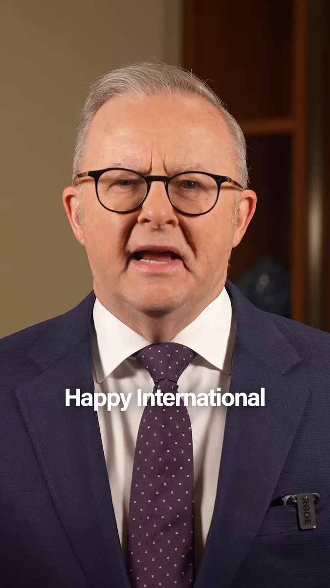 Happy International Women's Day, Australia.
