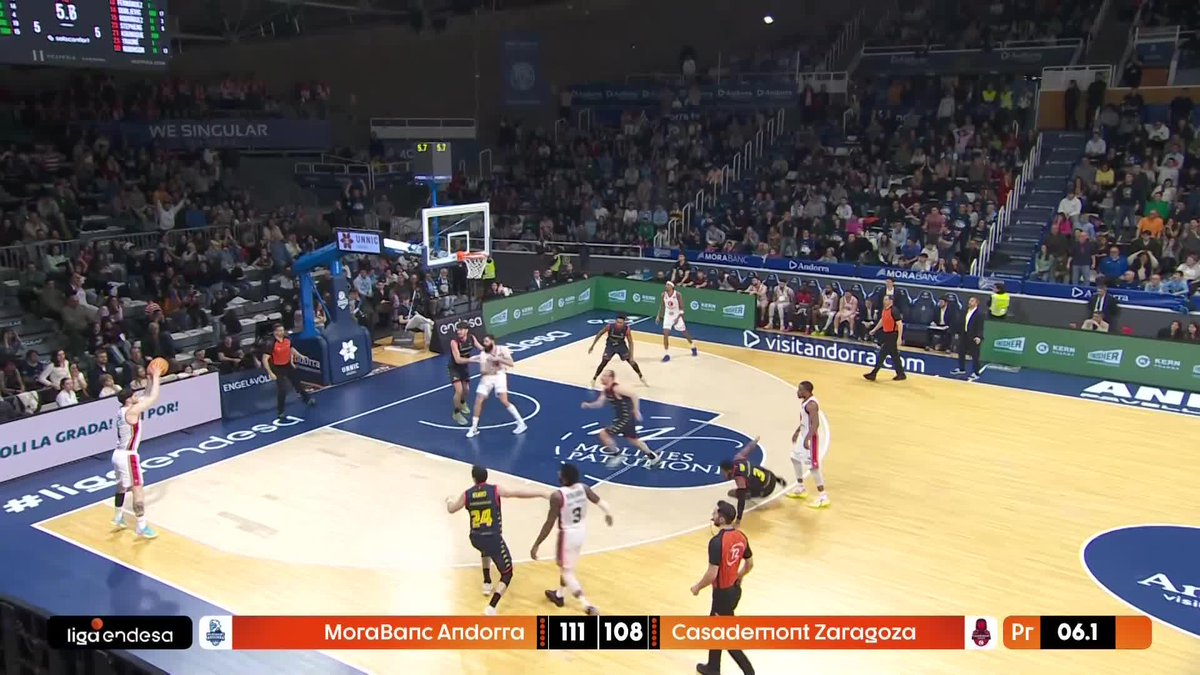 ¡QUÉ LOCURA ESTAMOS VIVIENDO EN LA BOMBONERA! 🤯 🍿🍿🍿🍿🍿🍿🍿🍿 📺 DAZN España | #LigaEndesa | MoraBanc Andorra | Casademont Zaragoza