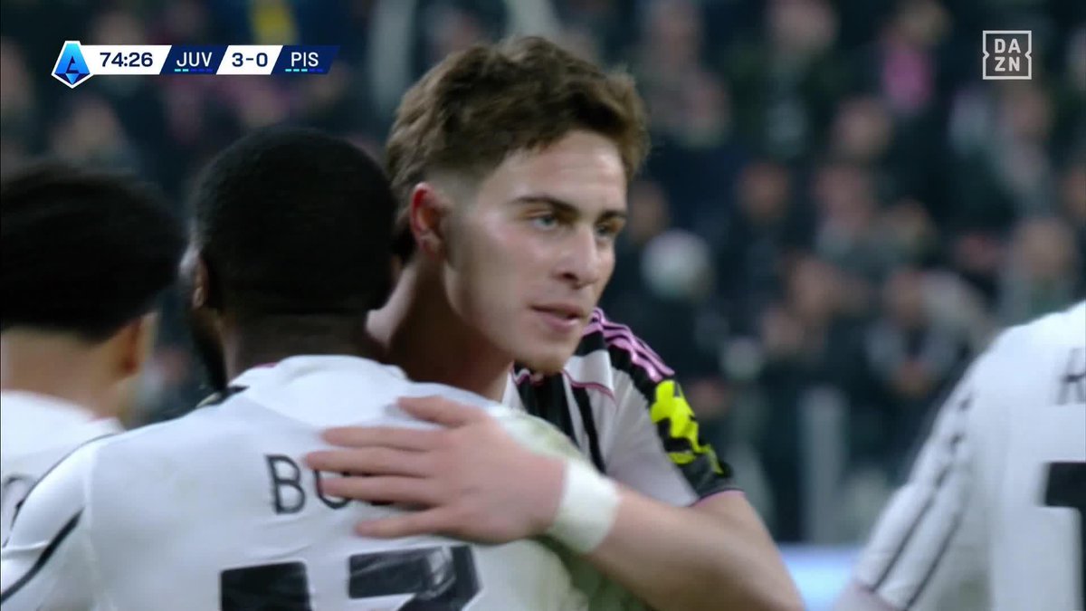 ついに目覚めた “眠れる10番”が6試合ぶりの一撃 🇹🇷ユルディズ 今季9ゴール目 🇮🇹セリエA第28節 🆚ユヴェントス×ピサ 📺 #DAZN ライブ配信中 #セリエA #だったらDAZN