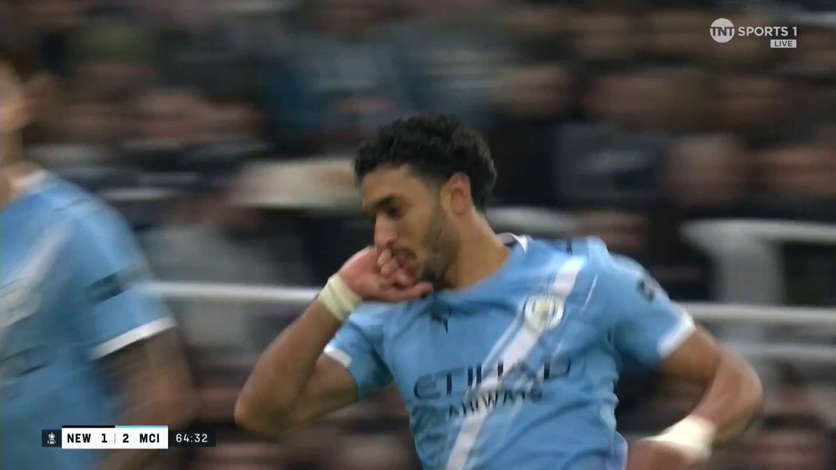 Omar Marmoush scores again, and what a goal it is 🤩 Manchester City now have a two-goal cushion against Newcastle. 📺 TNT Sports &amp; discovery+ UK