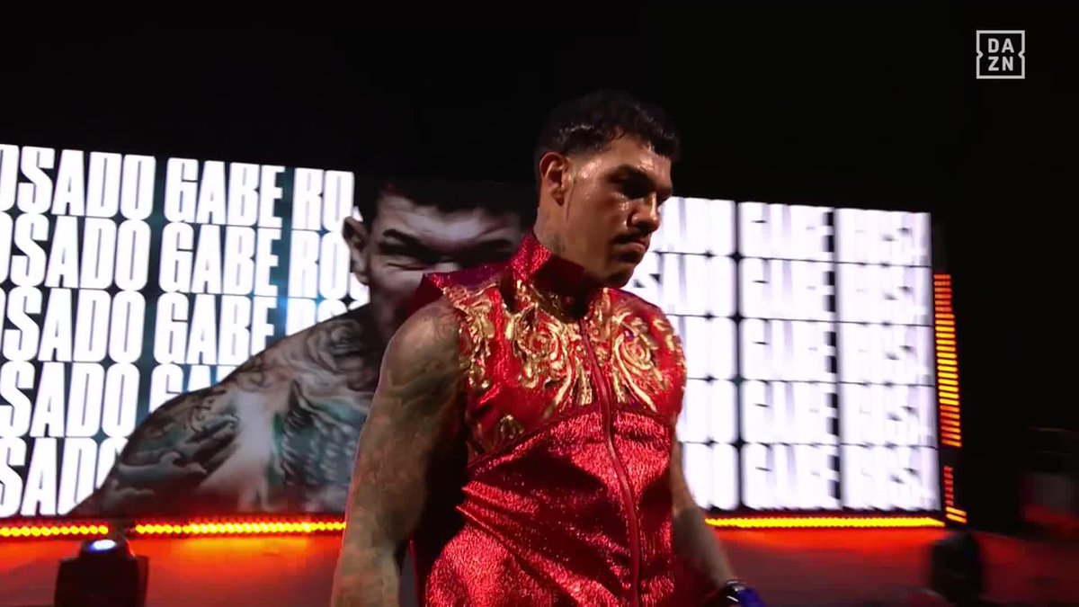 Rosado enters the ring 🔥 #MisfitsDuel2 | Live NOW on DAZN ▪️