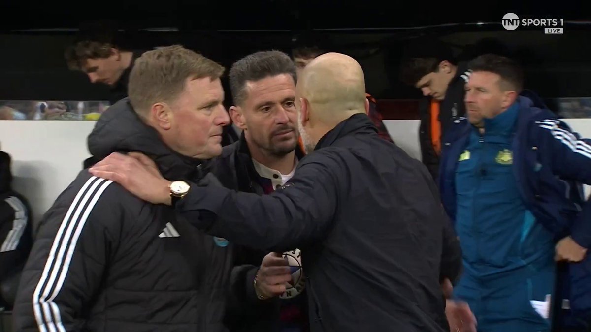 🏁 FT: Newcastle 1-3 Manchester City Pep Guardiola gets the better of Eddie Howe for the FOURTH time this season as Manchester City sail into the FA Cup quarter-finals. 📺 TNT Sports &amp; discovery+ UK
