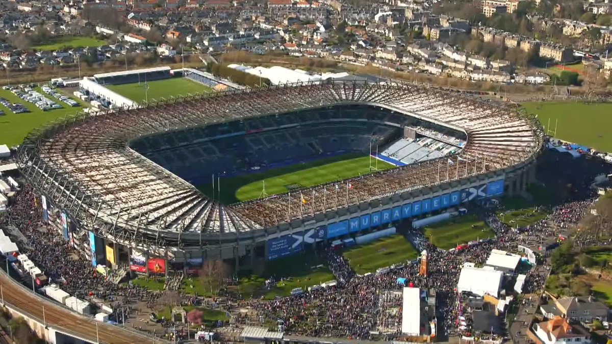 Some day presenting on Premier Sports for the Scotland v France game! Loved every minute of it!!
