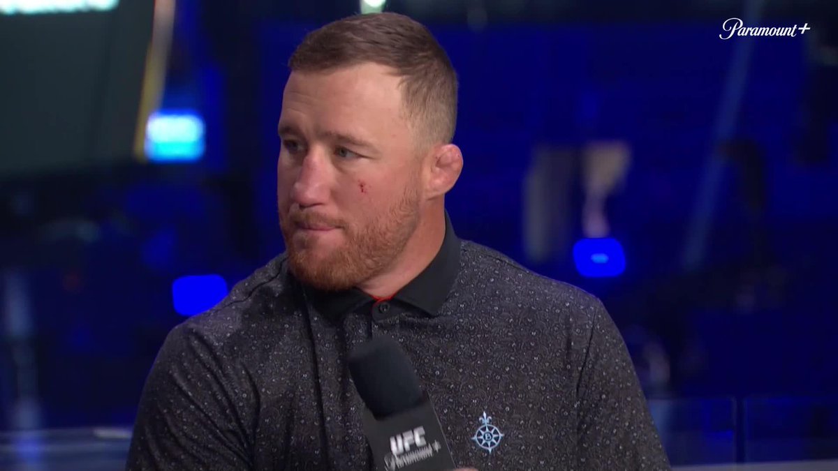 "If he's happy to leave, I'm happy that he's leaving because I want him to go win." Lifelong Raiders fan Justin Gaethje 🇺🇸 reacts to the news of Maxx Crosby being traded to the Ravens 📺 Paramount+