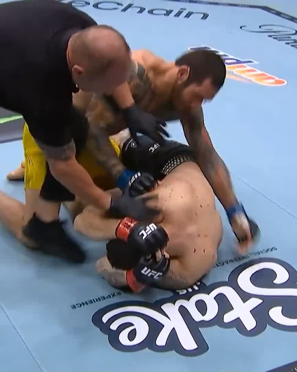 STARTING WITH A STUNNER 😮‍💨 Rodolfo Bellato is bringing back a TKO win to Brazil! [ #UFC326 | LIVE NOW on Paramount+ ]