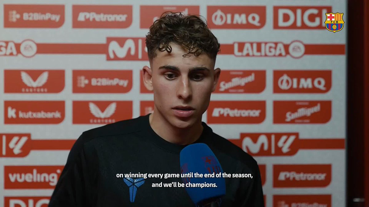 🎙️ Fermín López’s reaction: