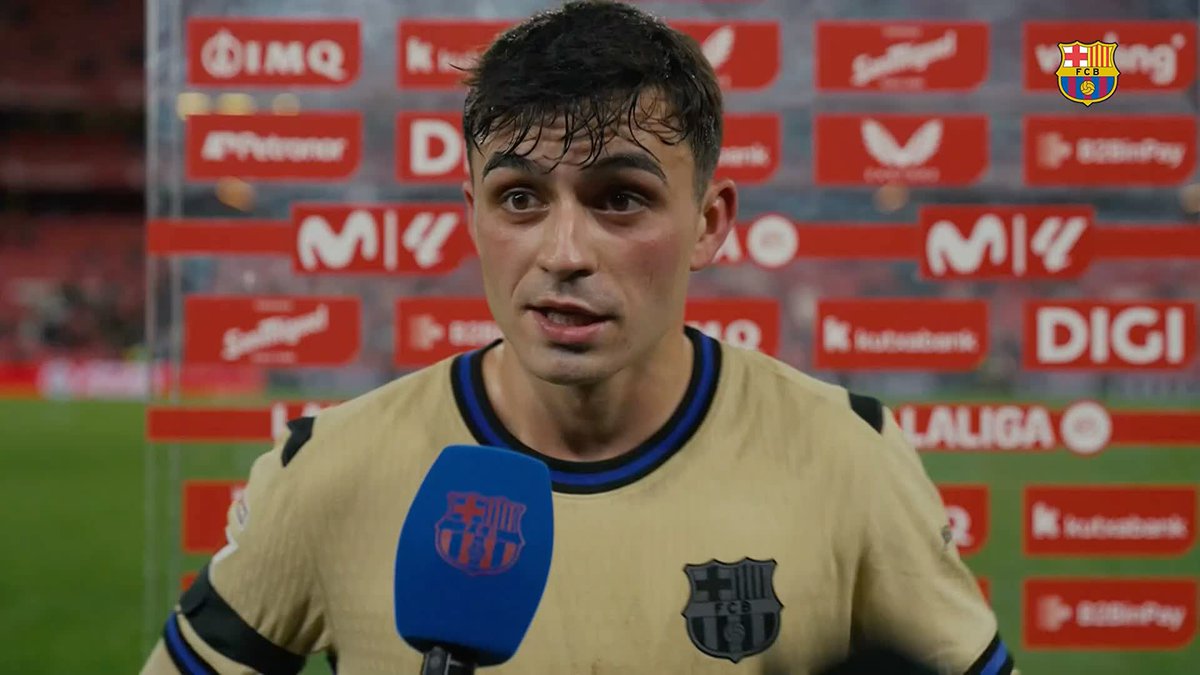 🗣️ Las palabras de Pedri tras el partido