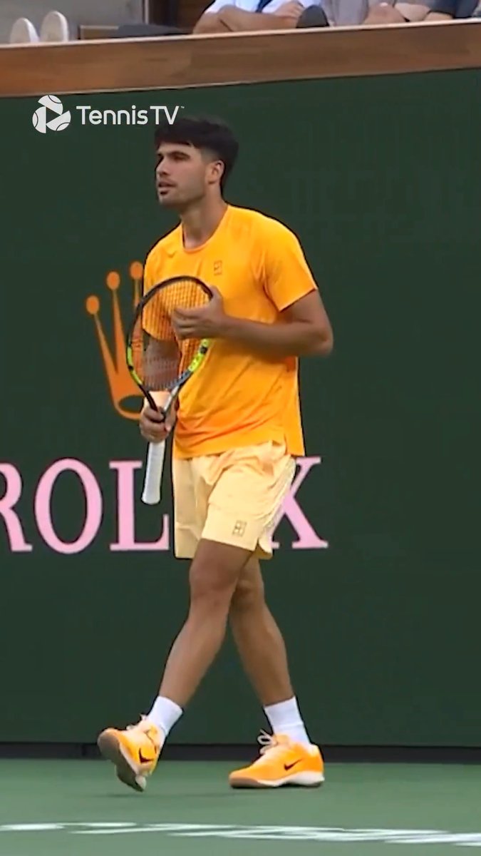 OH MY ALCARAZ 😱 BNP Paribas Open | #TennisParadise | Carlos Alcaraz