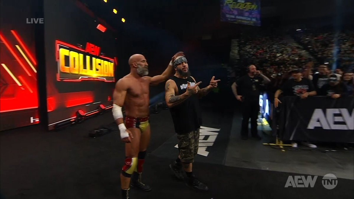 Tommaso Ciampa's shock loss to Daniel Garcia set off a chain reaction where THIS happened between Ciampa and Mark Briscoe! #AEWCollision is LIVE on TNT and HBO Max